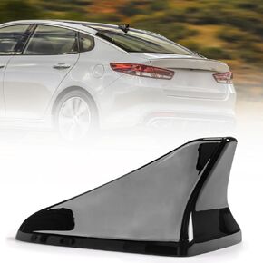 غطاء هوائي زعانف Shark Cover for Hyundai Sonata 2015-2019 ، Car Roof Aerial Caps for Kia Optima 2014-2020 ، for Elantra Sedan 2011-2016 ، for Genesis سيدان G80 2015-2017،96219 D5000EBQK (وليس الرياضة)