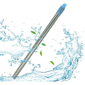 Personal Water Filter Straw, Reusable Stainless Steel Water Filter Drinking Straw Portable Outdoor Emergency Survival Gear for Hiking, Camping, Travel, Hunting & Fishing (Small)