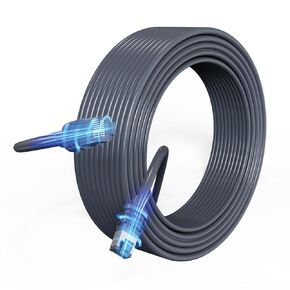 100 قدم/30 متر كابل starlink gen 3 ، كابل استبدال Starlink ، القمر الصناعي المقاوم للماء starlink القياسي V3 ، إكسسوارات STARLINK ذات القمر الصناعي عالي السرعة