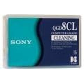 New -Sony qgd8cl - خرطوشة تنظيف 8 ملم ، 18 استخدامًا - Sonqgd8cl