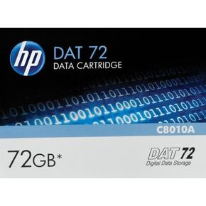 HP - DAT-72 - 36 GB / 72 GB - blue - storage media - for StorageWorks DAT 160, DAT 72, StorageWork -
