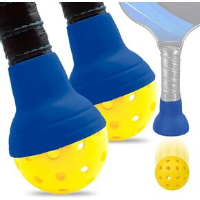 Pickleball Suction Cup Ball Retriever for Paddle - Easy Ball Pickup - Silicone Picker Upper Grabber - Essential Accessories for Pickleball Players