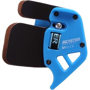 BICASTER Archery Finger Tab Genuine Leather RH Finger Guard