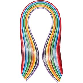 PATIKIL 180pcs Quilling Strips Paper 3/4"(20mm) 54cm Origami Paper Quilling Strip for Art DIY Hand Craft 36 Colors