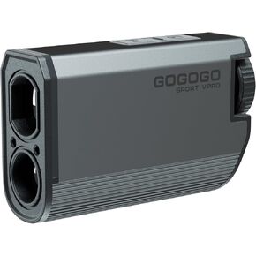 Gogogo Sport Vpro PocketPin 01 Mini Rechargeable Golf Rangefinder with Slope, Flag-Lock 1200 Yards Laser Pocket Range Finder for Hunting with Horizontal Distance and Angle