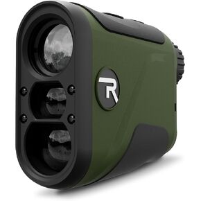 RPNB Range Finder, Waterproof Range Finder for Hunting, 1200/1760 yds Hunting Range Finder, LCD/Red OLED Display Rangefinder Hunting, 6× Magnification, Free Battery, Range Finder for Hunter