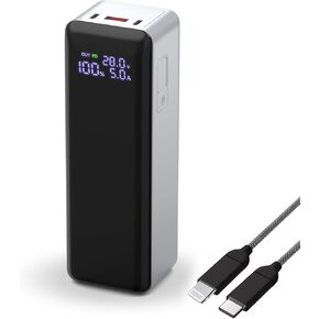 140W Power Bank,40,000mAh 3 USB-C-Port Laptop Portable Charger(148Wh), Digital Display,PD3.1 Fast Charging External Battery Pack Compatible with PC/iPhone 16/15/14/14 Series and More