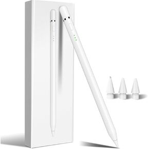 Pencil for ipad Apple Pencil 1st 2nd Generation USB C Alternative, 10mins Fast Charging Stylus Pen for iPad 6 7 8 9 11 10th Generation, iPad Mini 7 6 5th, iPad Air 3 4 5th M2 M3, iPad Pro 13"/11″ M4