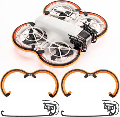 طقم حزمة الملحقات لـ DJI Neo ، غطاء Prop Pumper Anti-Collision ، متوافق مع إكسسوارات DJI Neo Drone Drone ، و Gimbal Pumper Guard in Saudi Arabia