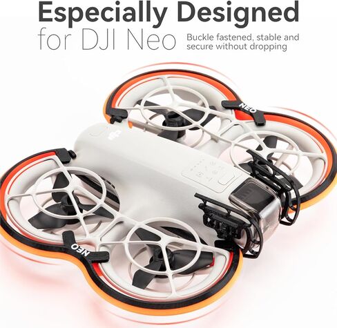 طقم حزمة الملحقات لـ DJI Neo ، غطاء Prop Pumper Anti-Collision ، متوافق مع إكسسوارات DJI Neo Drone Drone ، و Gimbal Pumper Guard in Saudi Arabia