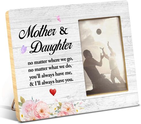 Romantic Gift for Husband Wife Couples Boyfriend Girlfriend, Love Gifts for Couples, Soulmate Gifts for Him Her, Couples Wood Picture Frame for 4x6 Inches Photo in Saudi Arabia