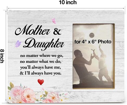 Romantic Gift for Husband Wife Couples Boyfriend Girlfriend, Love Gifts for Couples, Soulmate Gifts for Him Her, Couples Wood Picture Frame for 4x6 Inches Photo in Saudi Arabia