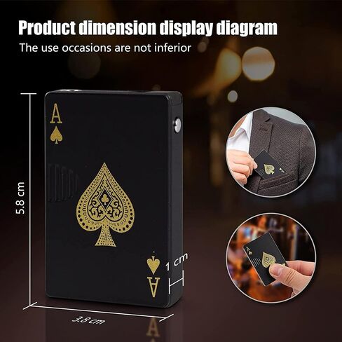 أخف وزناً ، 2 حزمة ، خضراء+حمراء ، بطاقة أخف وزنا ، تصميم البوكر المضاد للرياح الأخف وزناً ، بوتان قابل لإعادة التعبئة ، للحيوان الخارجي ، داخلي ، التخييم ، الشواء ، شمعة ، عيد ميلاد ، هدية (بدون غاز) in Kuwait