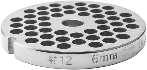 #12 Stainless Steel Meat Grinder Plate Discs Blades for FGA Food Chopper and Hobart, LEM, Cabelas, Weston, MTN Meat Grinders,Cutting Disks Heavy Duty in Saudi Arabia