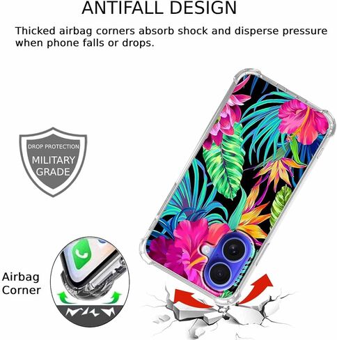 Jesus Christian Case for iPhone 16 Plus,Aesthetic Bible Verse Quotes Collage Case,Clear Soft TPU Bumper Case for iPhone 16 Plus in Saudi Arabia