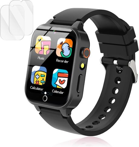 Smart Watch for Kids, with 26 Puzzle Games, Touch Screen, HD Camera, Alarm Clock, Toys for Ages 4-12 Years Old.Birthday Gift for Boys Girls (Blue) in Saudi Arabia
