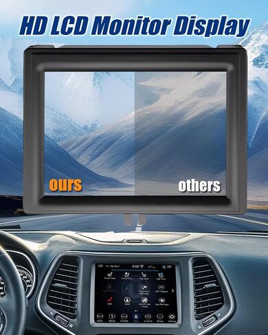 7" Uconnect Screen Replacement, Touch Screen Digitizer LCD Display Navigation System for 2017 2018 2019 2020 Jeep Compass Radio Screen, New OEM Replacement TDO-WXGA0700K00033-V2 TDO-WXGA0700K00057-V1 in Saudi Arabia