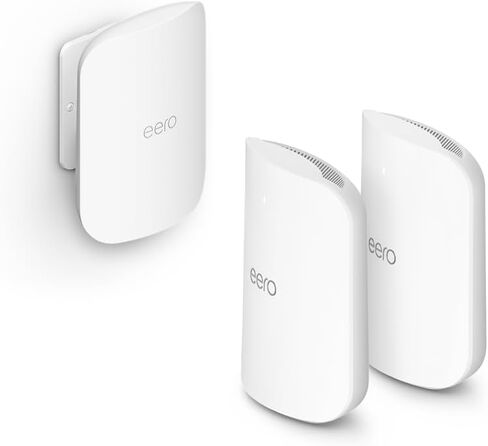Amazon eero Max 7 (3-pack) with Amazon eero Outdoor 7 (1-pack) mesh wifi system in Kuwait