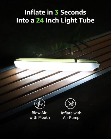 Camping Lantern, Inflatable LED Lamp for Camping, Hiking, Backpacking,Travel Outdoor Adventures, Emergency in Saudi Arabia
