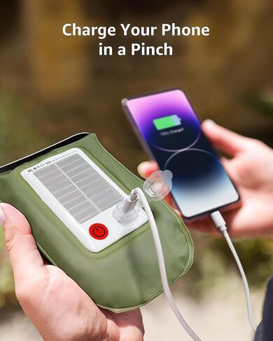 Camping Lantern, Inflatable LED Lamp for Camping, Hiking, Backpacking,Travel Outdoor Adventures, Emergency in Saudi Arabia
