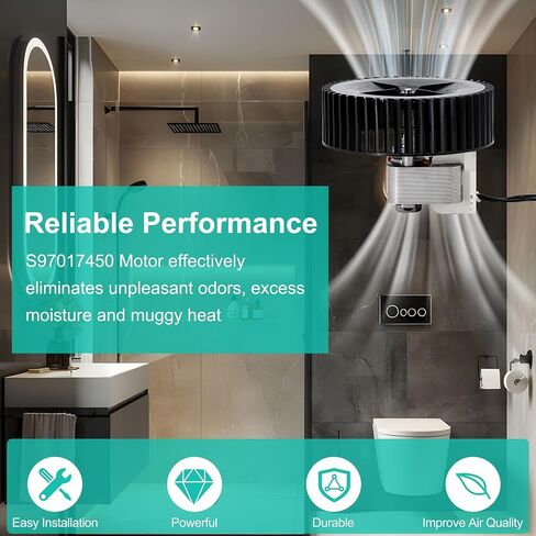 S97017450 Bathroom Fan Motor Assembly for Broan NuTone 771 771-A 70CFM Exhaust Fan Replacement Motor Kit in Kuwait