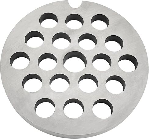 #8 Stainless Steel Meat Grinder Plate Discs Blades Compatible with Meat Grinders,Cutting Disks Heavy Duty (5/8 Hole Plate) in Kuwait