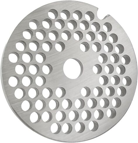 #8 Stainless Steel Meat Grinder Plate Discs Blades Compatible with Meat Grinders,Cutting Disks Heavy Duty (5/8 Hole Plate) in Kuwait