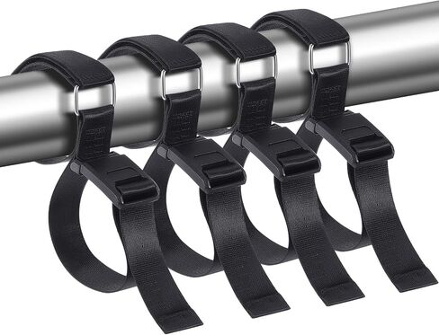 4 Pcs Magnetic Utv Gun Racks for Roof Rack Adjustable Atv Gun Racks Universal Mounting Straps Suitable for Shotguns, Rifles, Bows Holder, Fishing Poles, Shovels for Overlanding Gear in Saudi Arabia