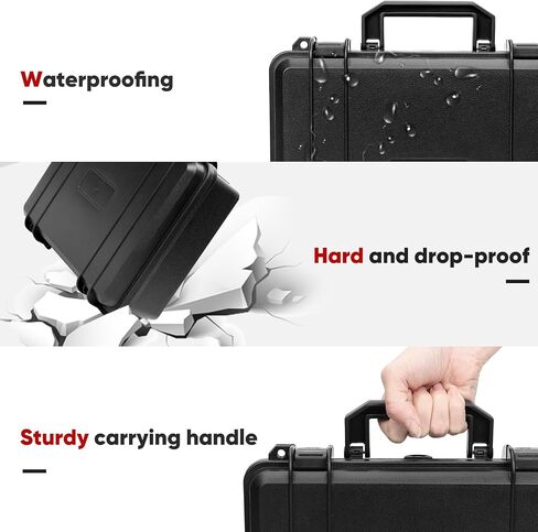 Battery Storage Case for 88 Batteries - Hard Organizer for AA/AAA / 9V /C/D Batterie and Storable Battery Charger. (Black) in Kuwait