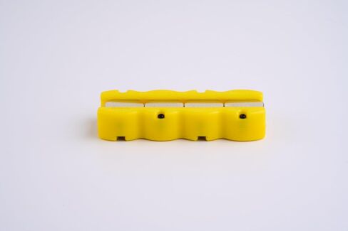 Magnetic Button Battery Caddy, Holds 8 Batteries (Not Included) (Orange) in Saudi Arabia