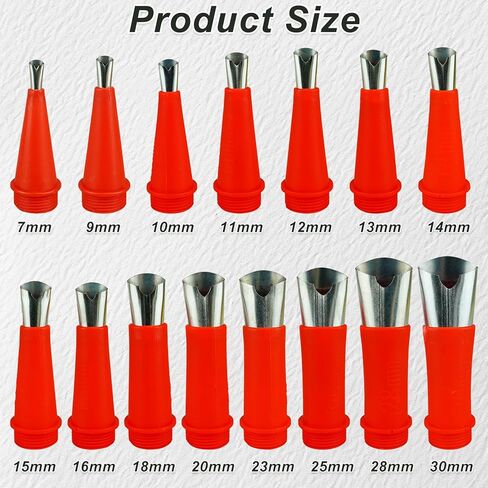 طقم اللمسات النهائية للسد، أطراف فوهة السد من الفولاذ المقاوم للصدأ مع استبدال قواعد التوصيل 30 قطعة in Kuwait