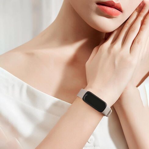 8 Pack Compatible with Fitbit Inspire 3 Bands for Women Men, Sport Silicone Adjustable Replacement Straps for Fitbit Inspire 3 Fitness Tracke in Kuwait