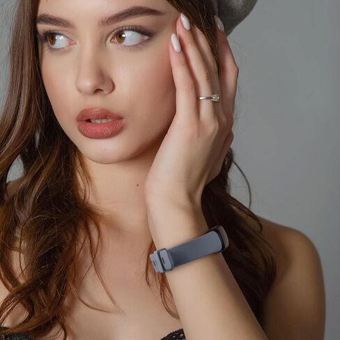 8 Pack Compatible with Fitbit Inspire 3 Bands for Women Men, Sport Silicone Adjustable Replacement Straps for Fitbit Inspire 3 Fitness Tracke in Kuwait