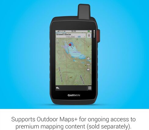 Garmin Montana® 760i, Rugged GPS Handheld Navigator with Built-in inReach® Technology for SOS and 2-way Texts in Remote Areas, 5" Touchscreen, 8MP Camera, Satellite Imagery and Maps for Road or Trails in Kuwait