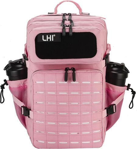 LHI Tactical Military Backpack for Men 25L/45L Large Molle Army Assault Pack 3 Day Hiking Rucksack With Bottle Holder in Kuwait