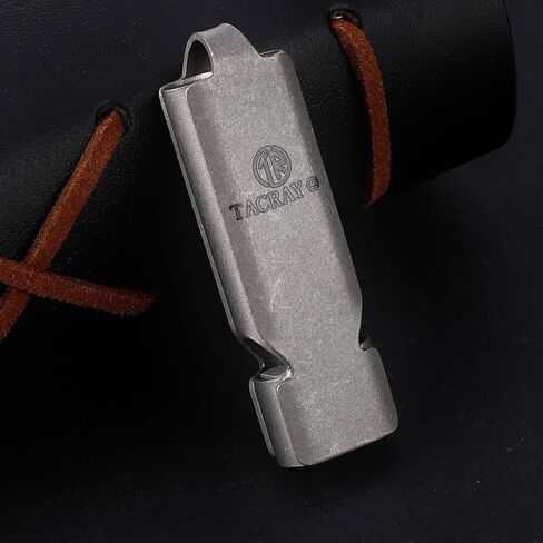 TACRAY Emergency Whistles Lifeguard Safety Whistle with Neck Chain and Keychain for Outdoor Camping Hiking in Kuwait