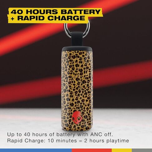 Skullcandy Method 360 ANC Wireless Earbuds, Sound by Bose, Bluetooth Headphones, Premium Noise Cancelling, Up to 40 Hrs Battery, Sweat and Water Resistant, Microphone for iPhone Android - Bone in Kuwait