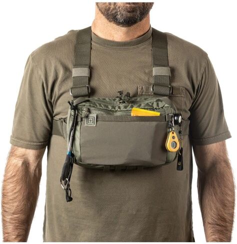 5.11 Tactical Skyweight Utility Chest Pack - Versatile Storage for Outdoor, Hiking, and Everyday Carry, Style 56770ABR in Saudi Arabia