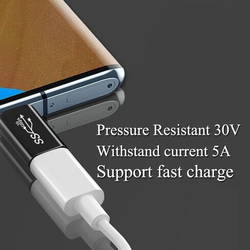 (2Packs USB C Male to Male Adapter,USB C Full-Featured,Support 10GBbps Rate, Audio and Video, Fast Charging Adapter，C-Type Double Plug，Mobile Phone Laptop USB 3.1 Charging Converter in Saudi Arabia