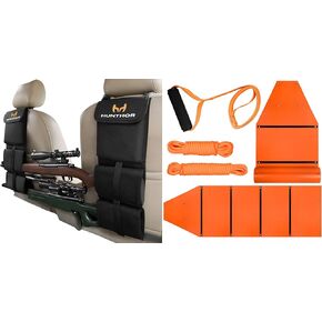 Truck Gun Rack with Deer Drag Sled
