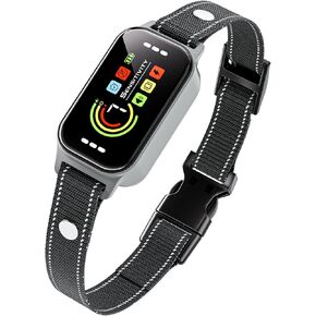 Bark Collar, Fotuial 2 Pack Dog Bark Collar for Small, Medium, Large （5-150 lbs）Dogs- Smart Rechargeable Anti-Barking Training Collar with 7 Adjustable Sensitivity-Bark Shock Collar with Beep Vibratio
