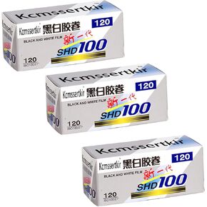 5219 EI500 Color Negative Film 35mm Roll Film 3-Pack ISO400-500 + Microfiber Cleaning Cloth