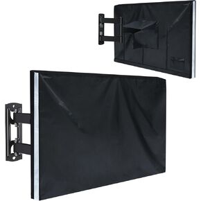 NEVERLAND Outdoor TV Cover - 48 to 50 Inch - Weatherproof - Waterproof - for Outside 50 Flat Screen TV, TV Screen Protector with Bottom Cover, Size 48"L x 30"W x 5.5"H