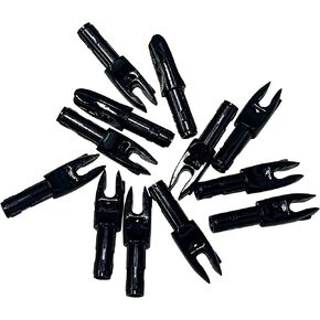 DEEPOWER 12 Pack Archery Arrows Nocks Fits Carbon Arrows