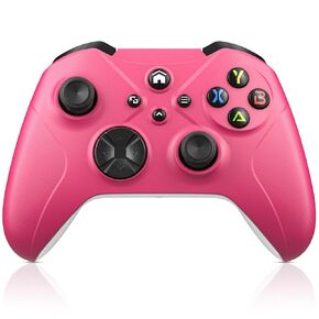 Wireless Controller Replacement for Xbox One, Gamepad Compatible with Xbox Series X|S with Marco, Dual Vibration, Audio Jack - Need to upgrade (Colorful)