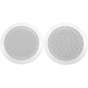 Rockville 2 CC65T White 6.5" Commercial 70v Ceiling Speakers for Restaurant