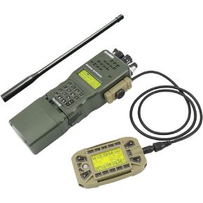 PRC-152 Dummy Radio Case w/KDU نموذج ، لا وظيفة ، مثالية لمشاريع DIY و Cosplay العسكرية (الجيش الأخضر)