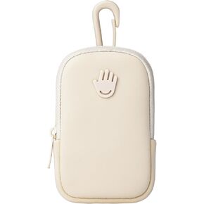 Touchland Touchette Zippered Pouch, Attachable Fashion Accessory with Snap Hook Hand Sanitizer 1FL OZ., Lilac