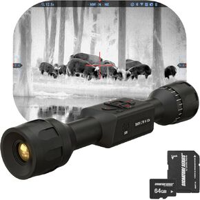 ATN Thor LTV 320 Smart HD Thermal Scope with 320x240, 12 Micron Sensor | Magnification, Video Recording, One Shot Zero | Exclusive Signature Series Kit