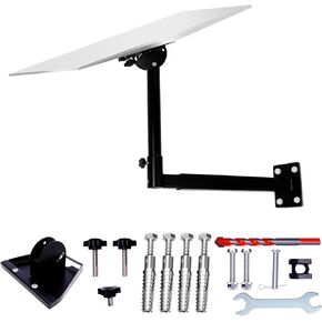 Starlink Gen3 Adjustable Mount - Full Metal, Anti-Corrosion, 16.7"-24.6" Adjustable Length, 360° Rotation, ±90° Tilt, Easy Installation